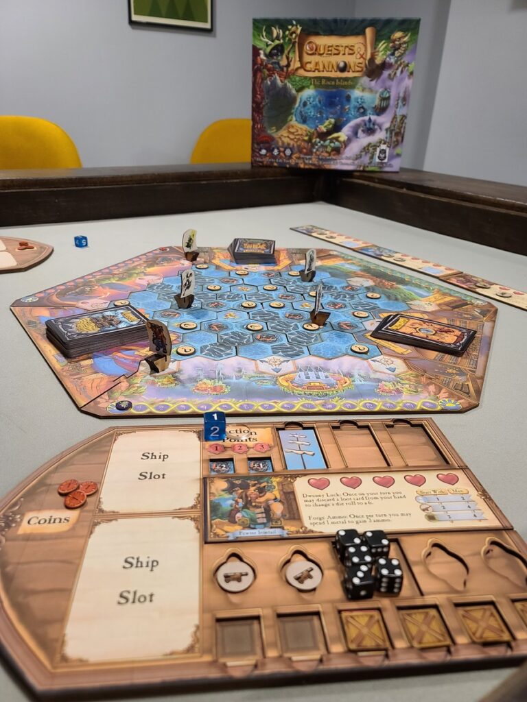 Read more about the article Quests & Cannons: The Risen Islands Board Game Review